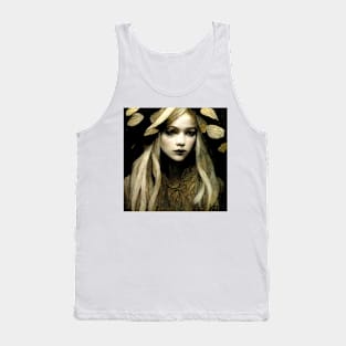 The Golden Faerie of the Shadows Tank Top